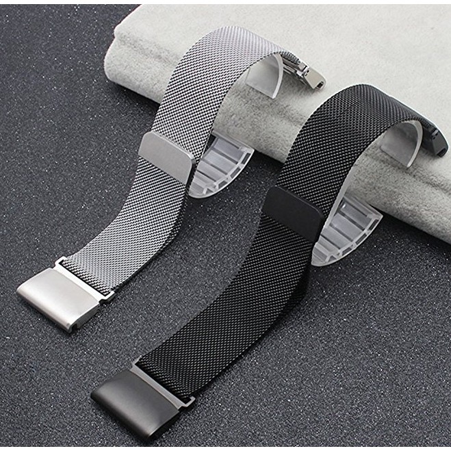Dây đeo tháo nhanh chóng vừa vặn bằng thép không gỉ Milanese dành cho Garmin Fenix 5 5X 5s 6 6X 6S 935 945 Instinct