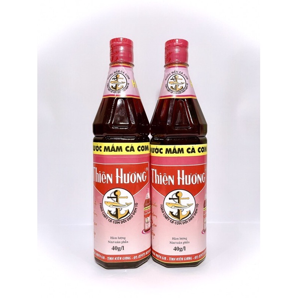 Nước Mắm Cá Cơm Thiên Hương 40N