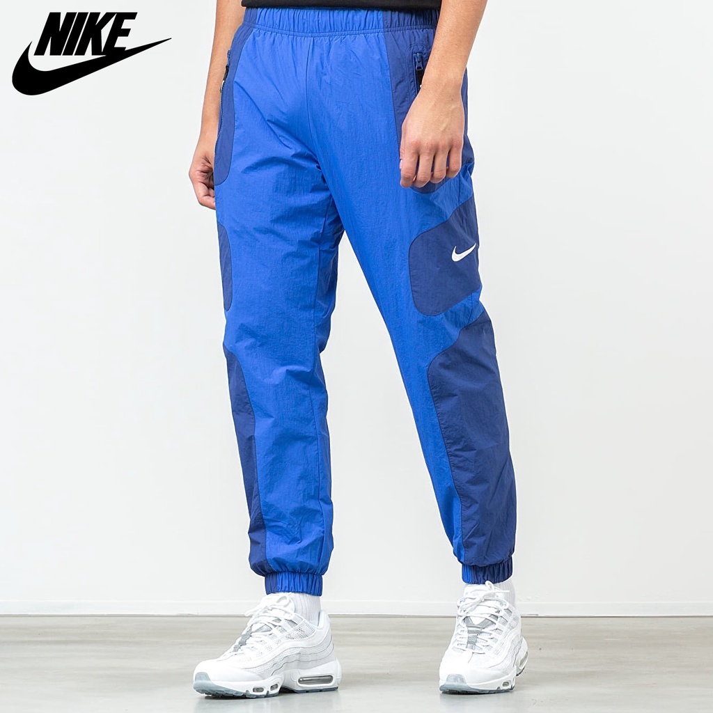 NIKE - Quần dài thể thao nam nữ Nike Sportswear Re-Issue Woven Pants chính hãng - Xanh navy