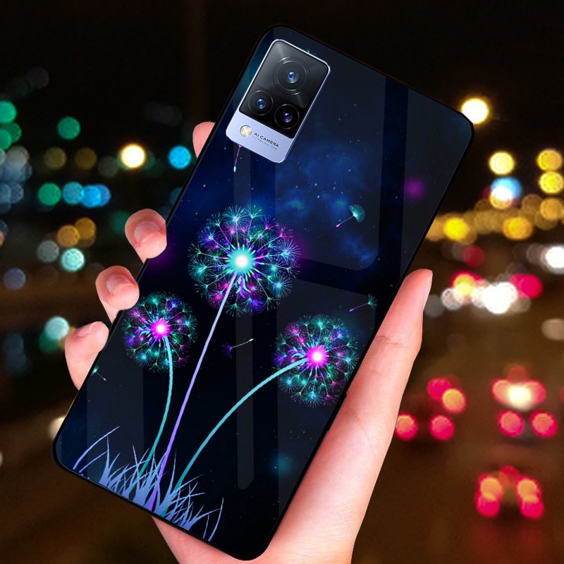 Ốp Lưng VIVO V20, V21 5G mặt lưng cường lực chất lượng, cao cấp, sáng bóng