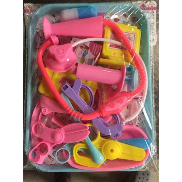 Khay đồ chơi bác sỹ cho bé