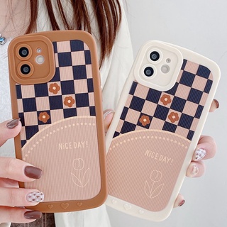 Ốp Điện Thoại Da PU Mềm Bảo Vệ Camera Cho iPhone 6 6S 7 8 Plus 11 13 12 Pro XS MAX 13Mini XR