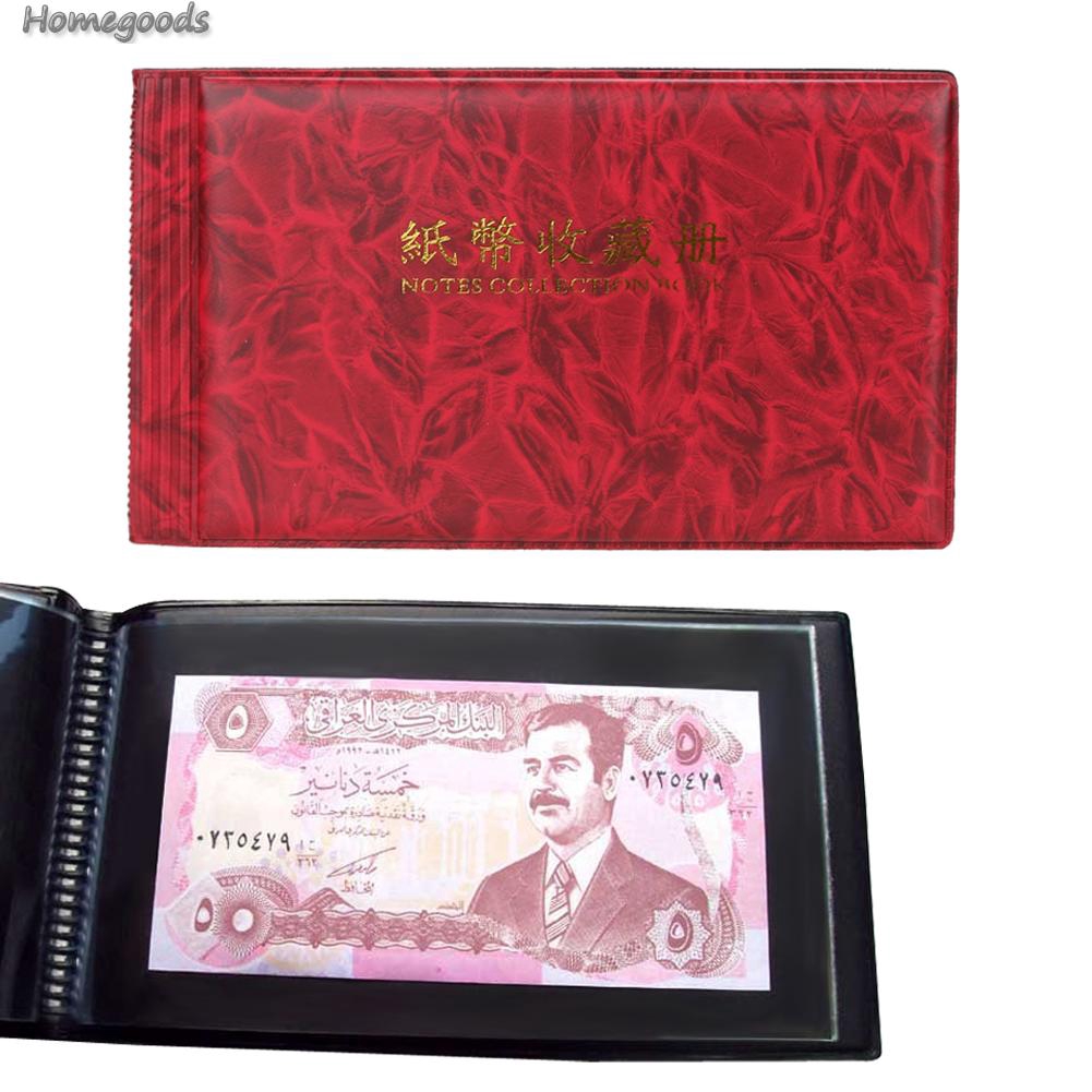 Tập Album Sưu Tập Tiền Giấy 20 Trang Tiện Lợi