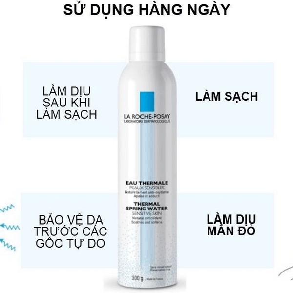 Nước Khoáng Làm Dịu Và Bảo Vệ Da La Roche-Posay Thermal Spring Water (50ml)