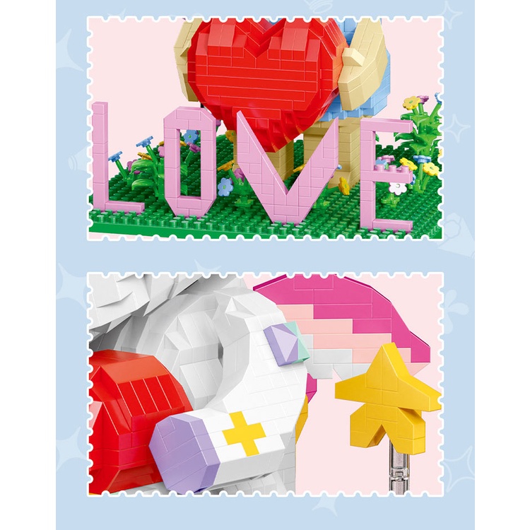 Bộ Đồ Chơi Lắp Ráp Kích Thích Trí Thông Minh 93005-93006