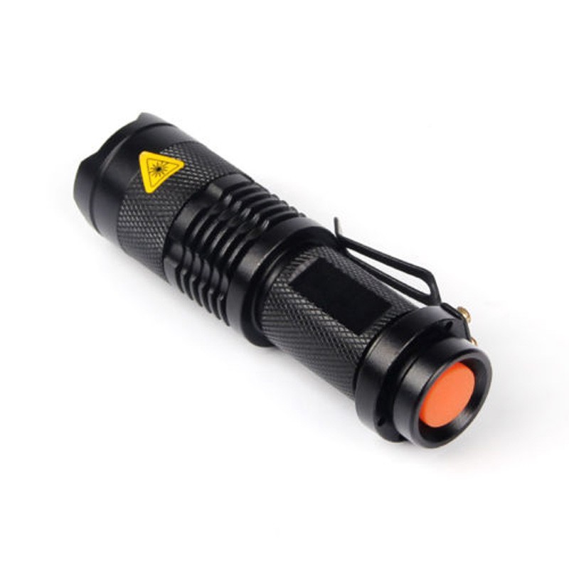 Super Bright CREE Q5 1200 Lumen 14500 ZOOMABLE LED Flashlight Torch