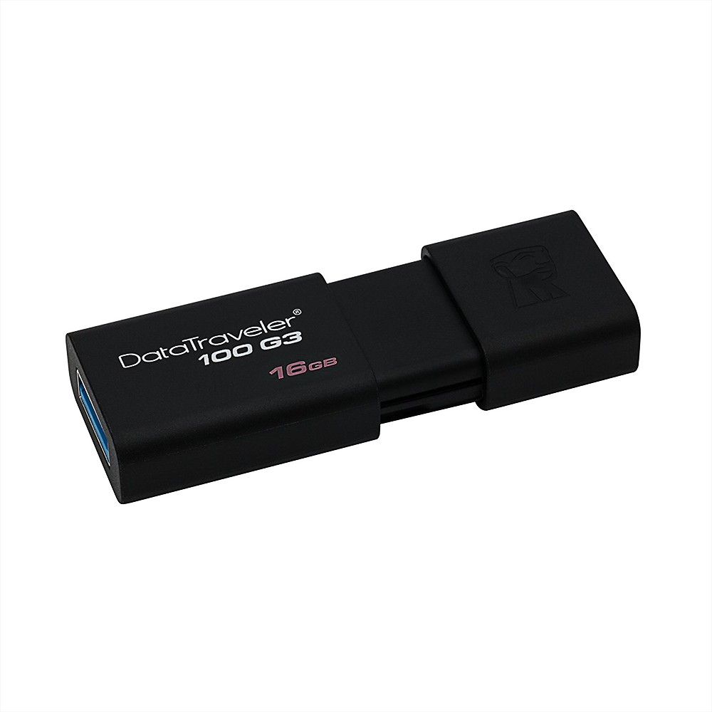 USB Kingston DT100G3 32GB / 64GB nắp trượt tốc độ upto 100MB/s - Hãng phân phối chính thức