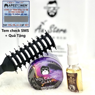Sáp vuốt tóc Volcanic Clay Version 5 kèm quà tặng cao cấp.