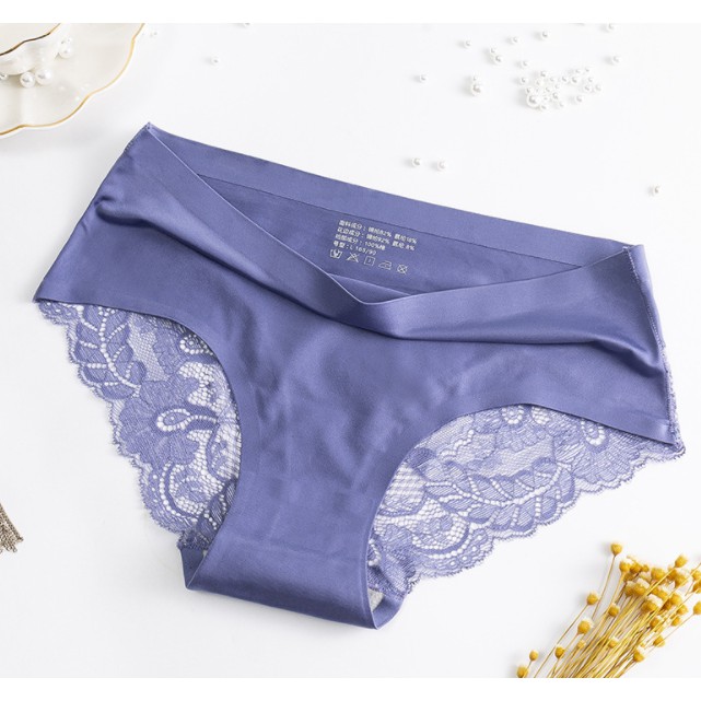 Quần lót nữ đúc su phối ren thun lạnh có chọn màu chọn size lớn QL12 | BigBuy360 - bigbuy360.vn