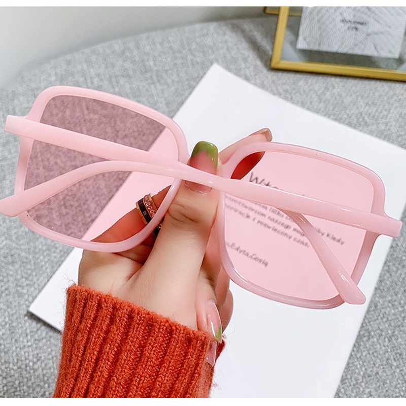 Mắt kính nam nữ thời trang form vuông chống tia UV400 phong cách cổ điển Hàn Quốc MK116