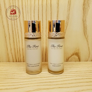 Cặp nước hoa hồng và sữa dưỡng tái sinh Ohui The First mini cao cấp tách set