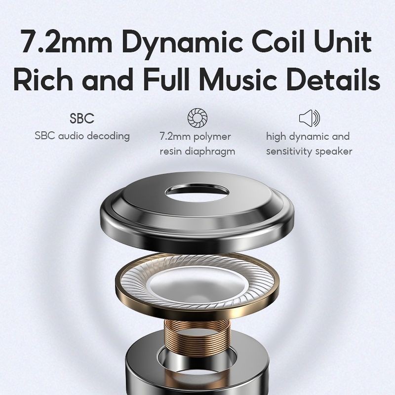 Tai Nghe Không Dây Nhét Tai Haylou T33 TWS bluetooth Thời Lượng Pin 24 Tiếng Chống Thấm Nước IPX4