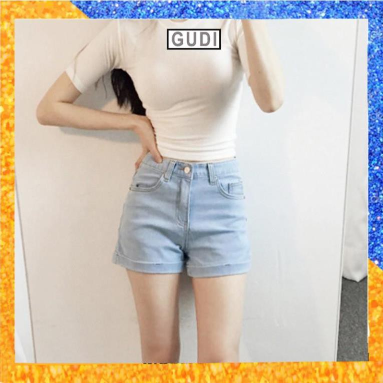 Áo croptop Madela, Áo croptop nữ tay ngắn dáng ôm body chất liệu vải cotton bozip