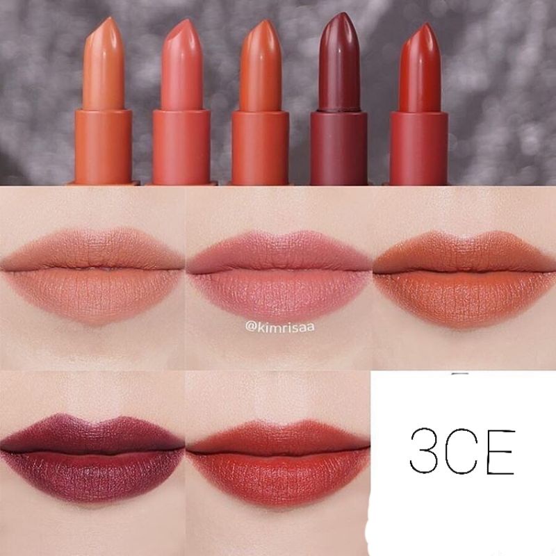 [Sale clear stock - Chính hãng] Set son mini 3CE Mood Recipe Lip Color Minikit