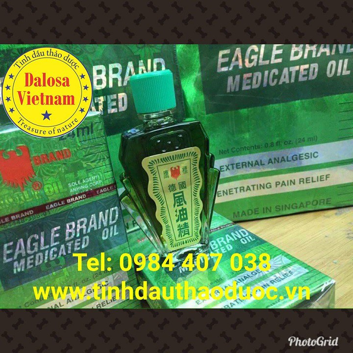 DẦU GIÓ XANH SINGAPORE 2 NẮP 24ML