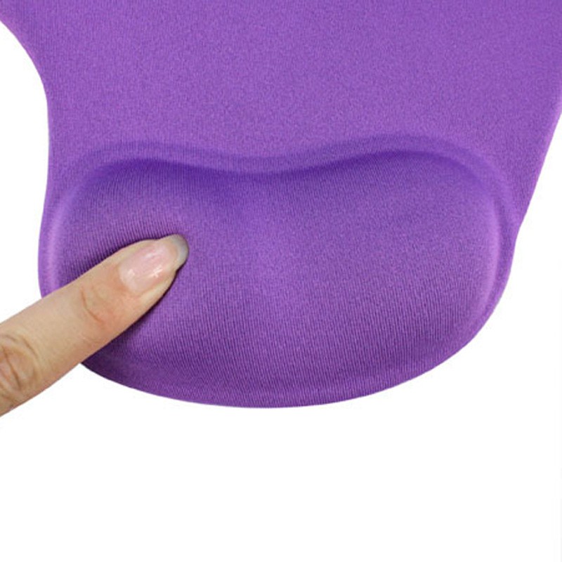 Loại 1-Miếng Lót Chuột Silicone Mút Đệm Êm Chống Mỏi Cổ Tay Tăng Khả Năng Di Chuyển, Chống Giật Cho Các Game Thủ