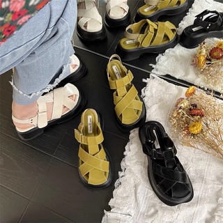 ORDER Sandal rọ đế bự phong cách Hàn Quốc ( kèm video + ảnh thật )