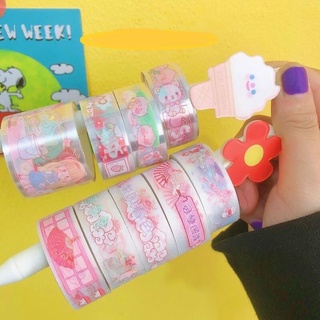 Băng dính trang trí washi tape lẻ một cuộn hot