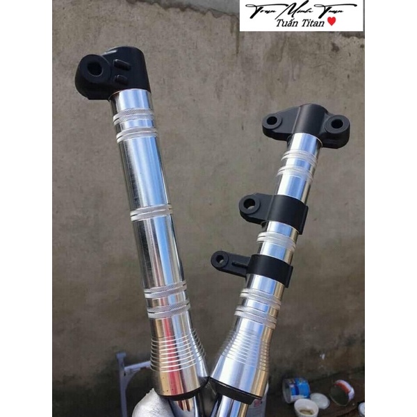 Phuộc Trước Phay Racing Cho SIRIUS Phay Bóng Đẹp Như CNC