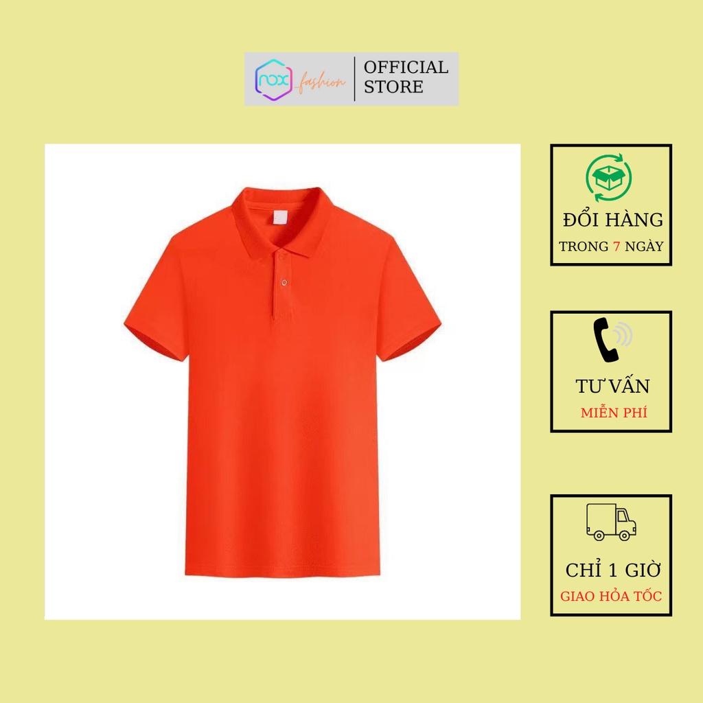 Áo Polo nam vải Cotton cá sấu cao cấp xuất xịn dệt bo dày dặn chuẩn form áo thun cổ bẻ tay ngắn khỏe khoắn thanh lịch | BigBuy360 - bigbuy360.vn