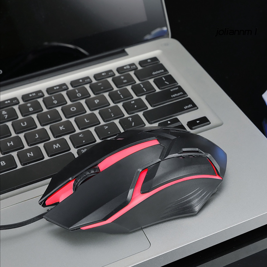 Chuột Quang Có Dây USB Màu Cầu Vồng Cho PC