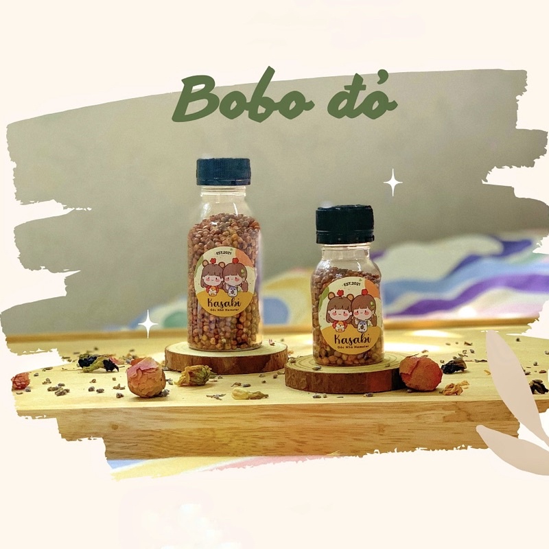 [Thức Ăn Dặm] Hạt Bo Bo Đỏ Dành Cho Hamster - Kasabi Sốp