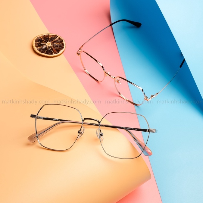Gọng Kính Cận Hợp Kim Shady Unisex G2311