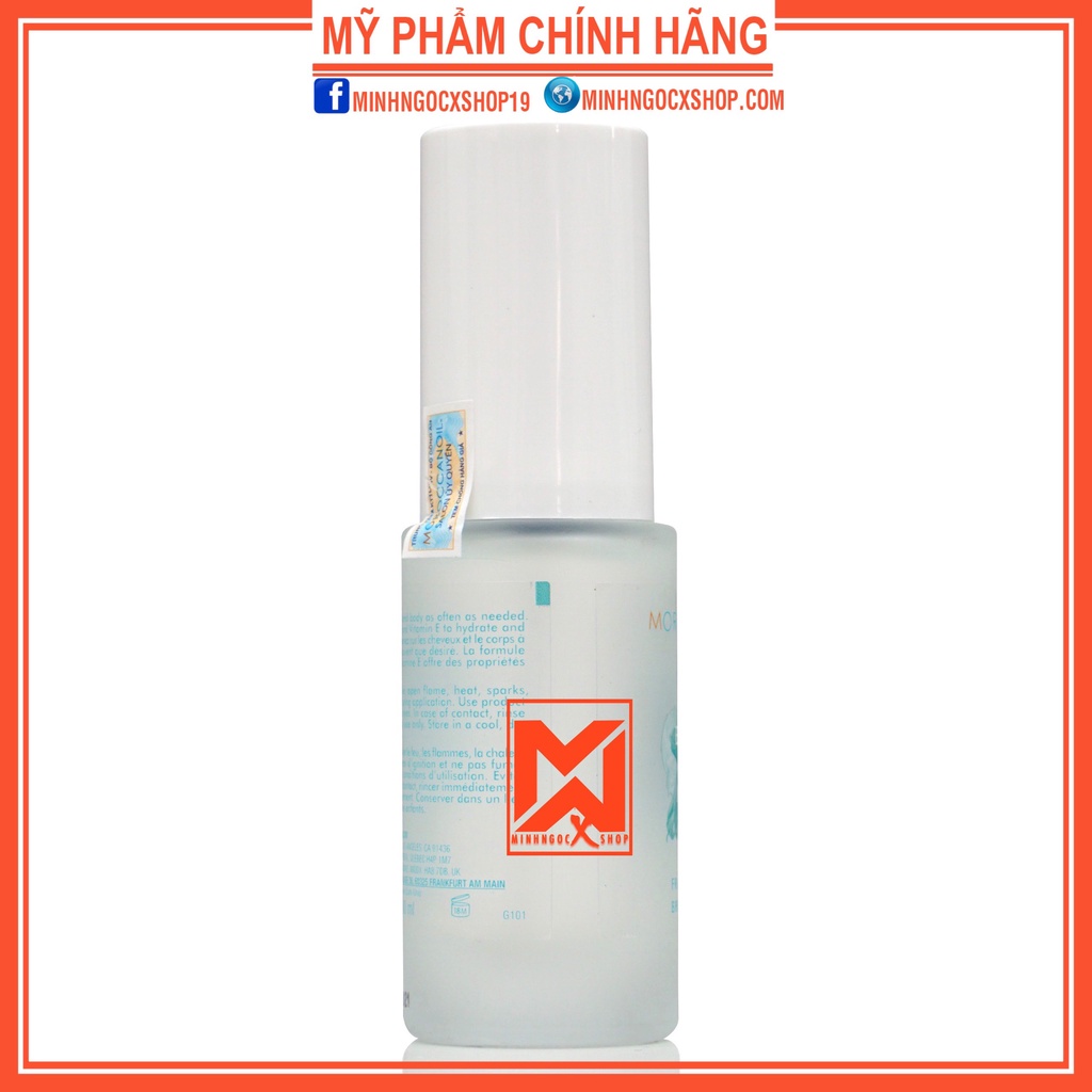 Xịt thơm tóc và cơ thể Moroccanoil Brumes Du Moroc Mini 30ml chính hãng