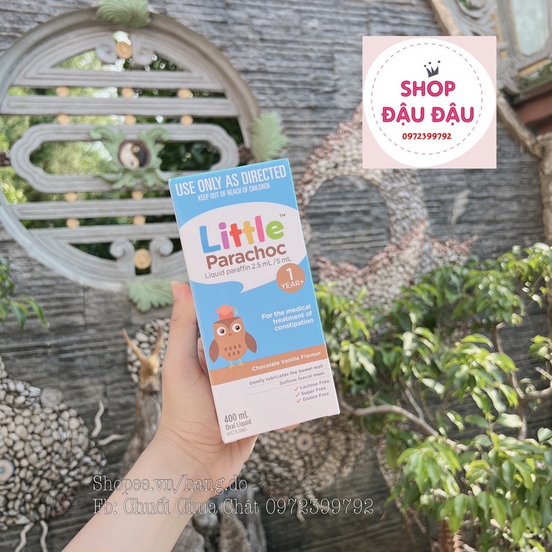 Little Parachoc nội địa Úc 400ml-siro hỗ trợ táo bón cho bé từ 1 tuổi