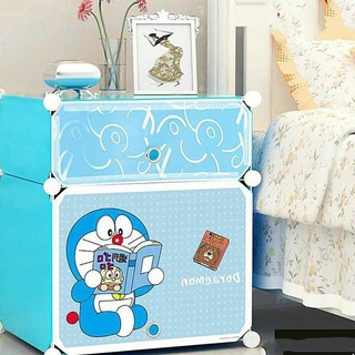 TỦ GHÉP MINI 2 Ô ĐỂ ĐẦU GIƯỜNG