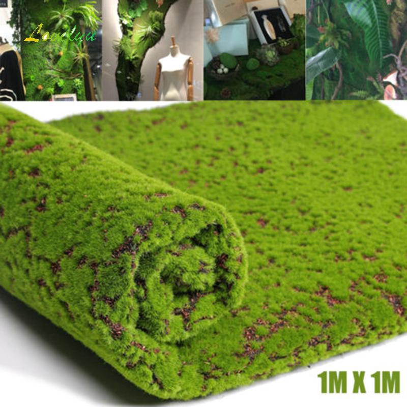 Cỏ Rêu Giả Trang Trí Nội Thất 100x100cm