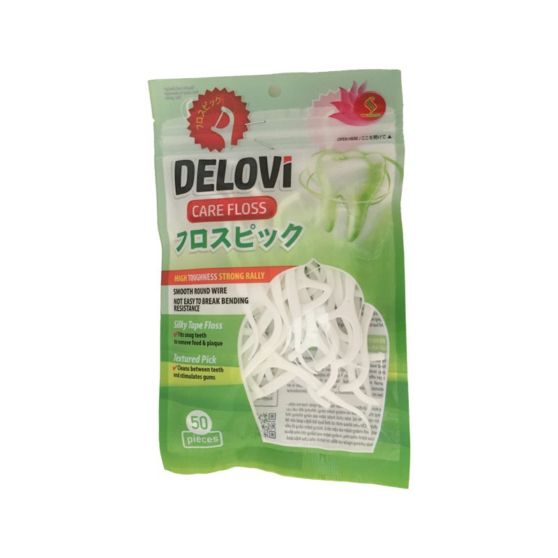 Tăm Chỉ Nha Khoa  50 Cái/ Túi