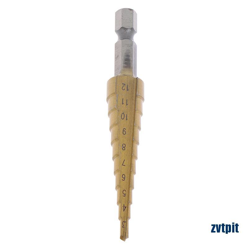 Mũi khoan bước đầu lục giác 3-12mm