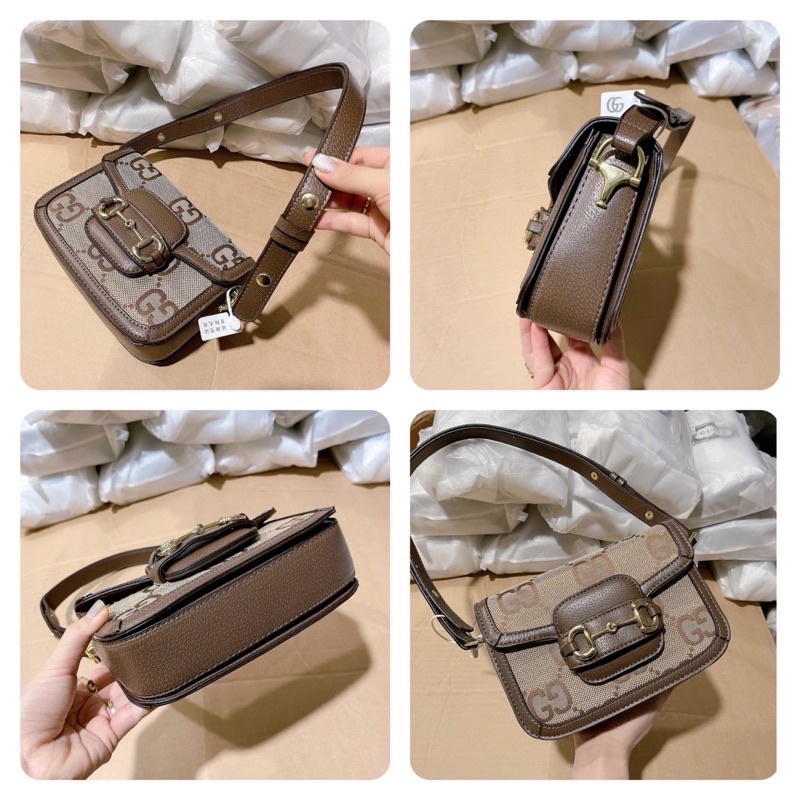 Túi gu chi vân hoa vàng size 18-20-25 hàng full hộp và ko hộp 8901#