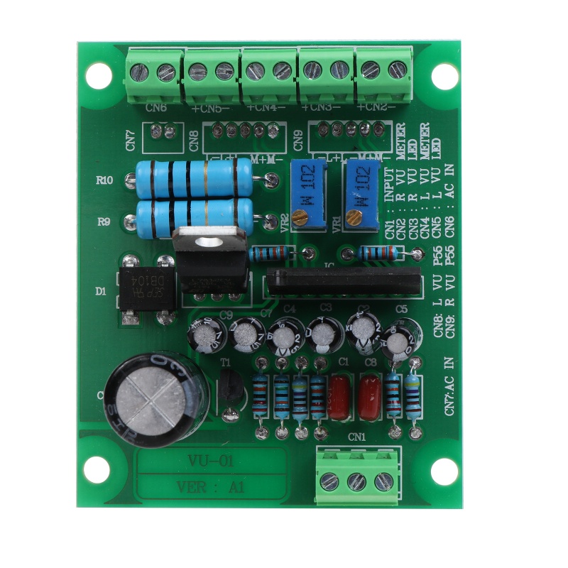 Bảng Mạch Khuếch Đại Công Suất AC12V Đầu Vào DB Có Đèn Nền Siêu Bền