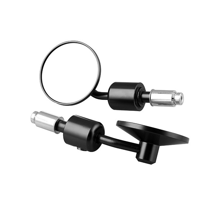 Gương Tròn Gù [ CNC ] Gắn Lỗ Ghi Đông Xe Máy [ 1 chiếc ]