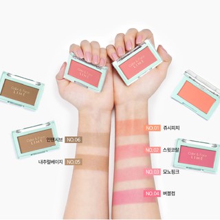 Phấn Má Hồng Đa Năng Lime Color & Face Single Blusher 4.5g