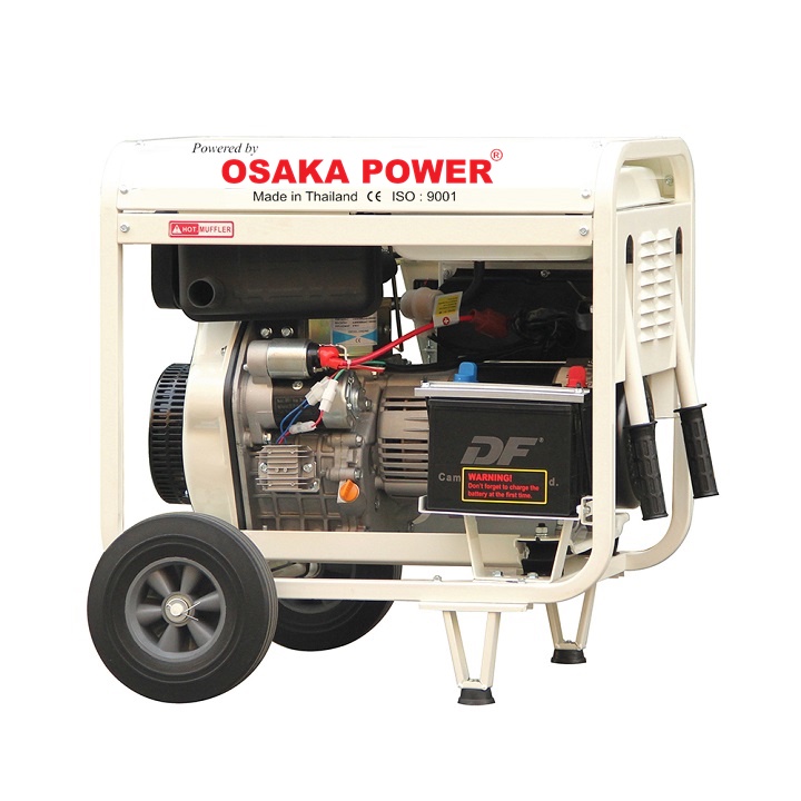 [HÀNG CHÍNH HÃNG] Máy Phát Điện Chạy Dầu Osaka Power 5.0KW BMG-6500E