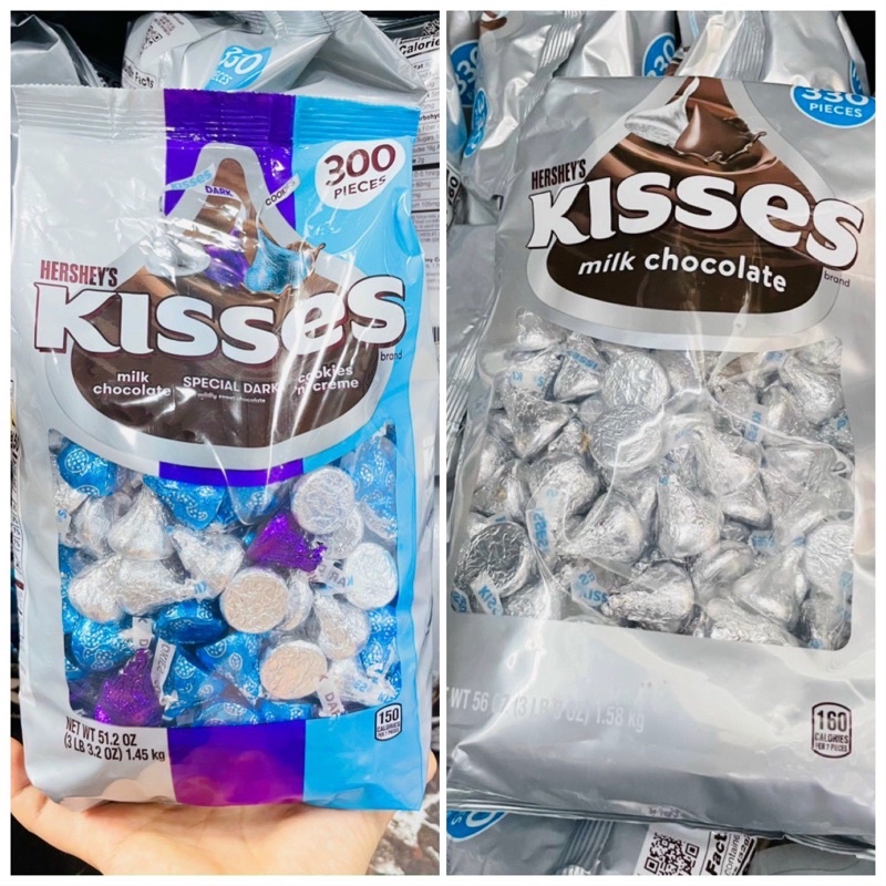 KẸO SOCOLA KISSES MỸ
