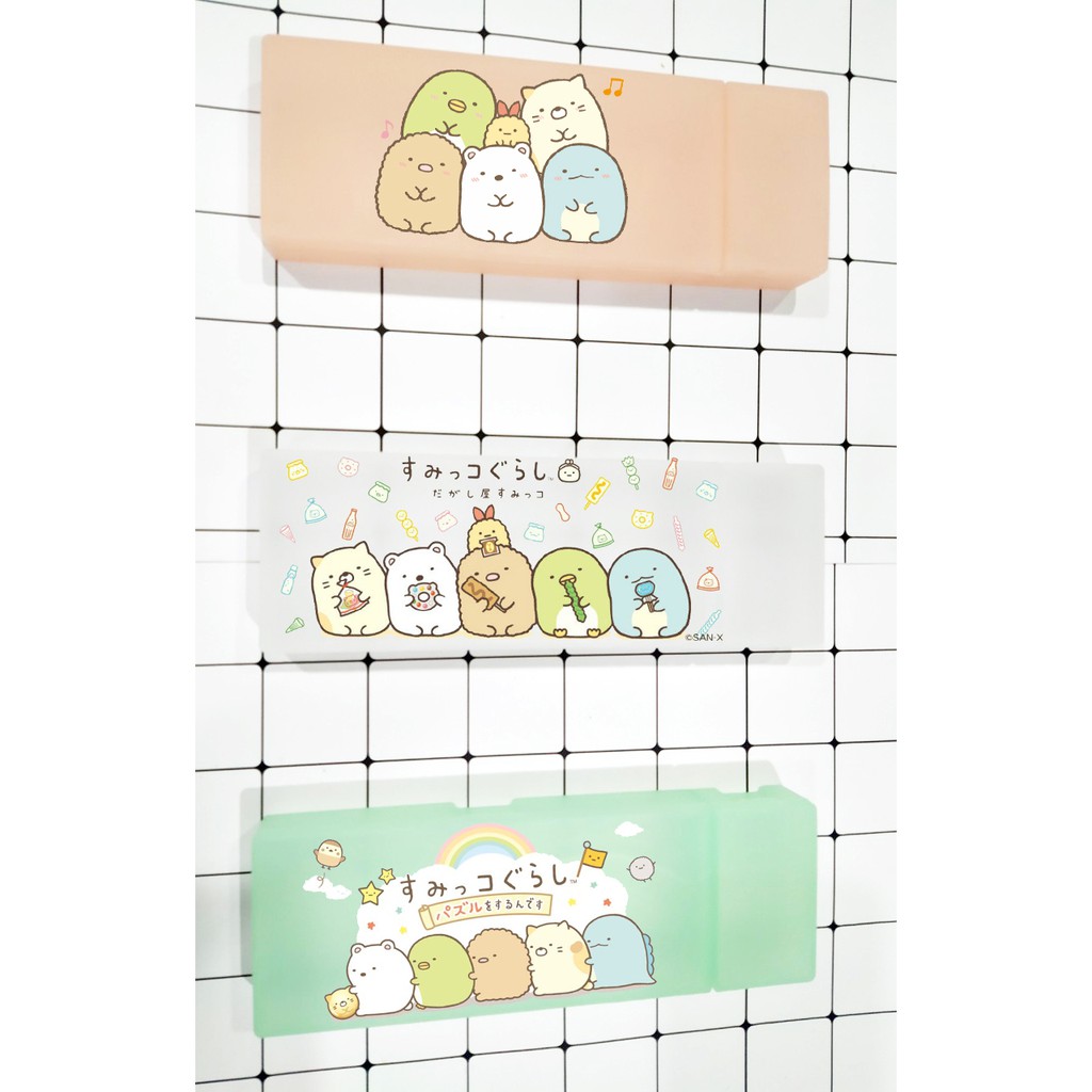 Hộp bút nhựa sumikko HBNI10 hộp bút dễ thương 10x20 cm túi viết bóp viết