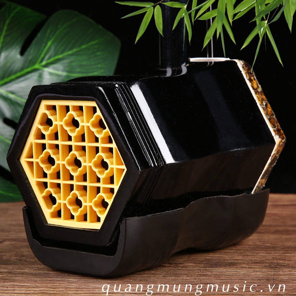 [Rẻ Nhất Shopee] Đàn Nhị (Erhu) Gỗ Hắc Nhập Khẩu - Kèm đủ phụ kiện