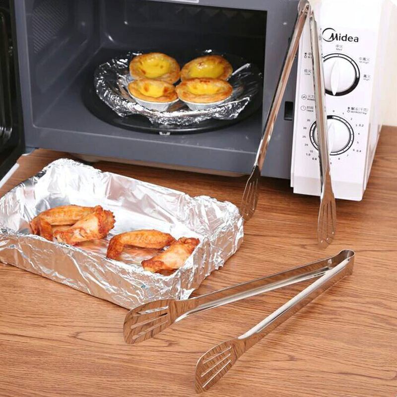 Kẹp inox 304.Kẹp thịt nướng, đồ nướng,  gắp đá, Gắp đồ ăn Buffer  dùng đa năng