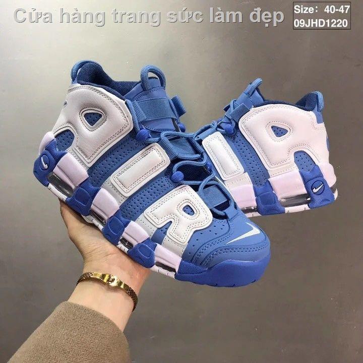 Big AIR Pippen Basketball Shoes Giày nam và nữ Joint Black and White Panda Red Bull Couple chạy thể thao thông thường