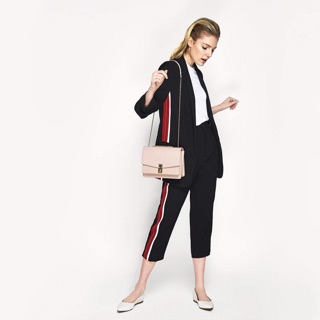 STRUCTURED FLAP SHOULDER BAG pedro
