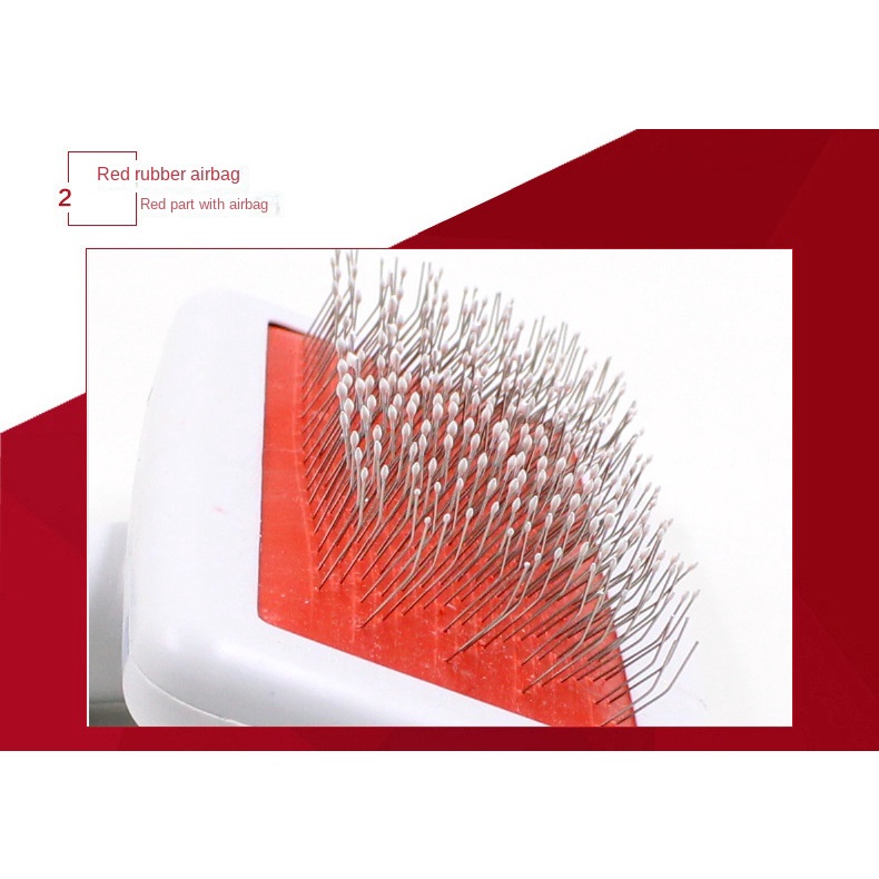 Lược Chải Lông Cho Thú Cưng Bằng Thép Không Gỉ