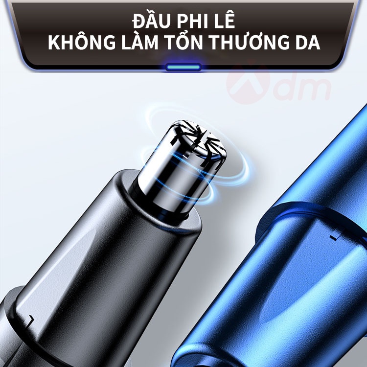 Máy cắt lông mũi,Tỉa lông mũi thông minh,hàng cao cấp, máy cạo râu,chống thấm nước tiện lợi cho nam,🟥 XDM 🟥XQY62