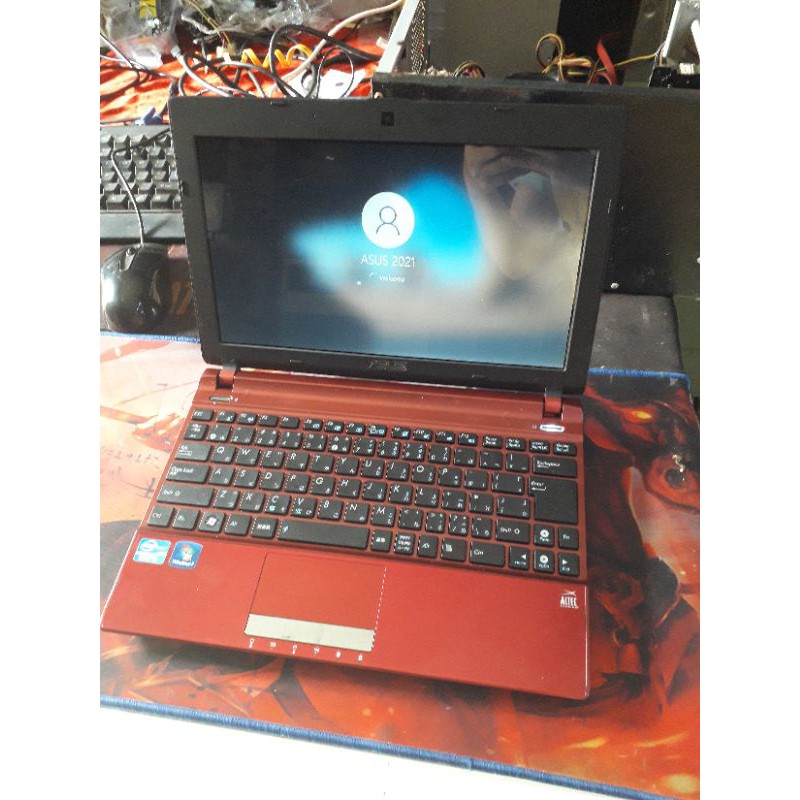laptop asus nhỏ, màu đỏ đẹp như mới | WebRaoVat - webraovat.net.vn