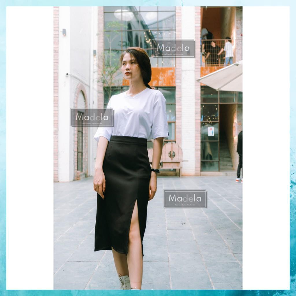 [FreeShip] Chân Váy Dài ulzzang Phong Cách Hàn Quốc, Chân Váy Chữ A Dài Xẻ Tà | BigBuy360 - bigbuy360.vn
