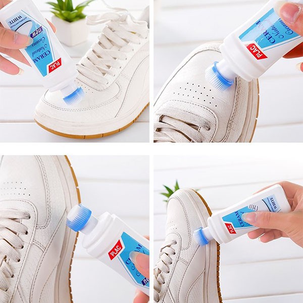 Nước lau giày và túi xách siêu sạch PLAC chính hãng Anh Quốc cam kết loại bỏ mọi vết bẩn, ố trên giày túi da,