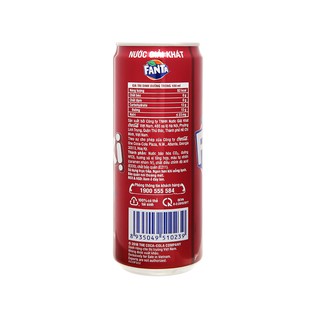 Nước ngọt Fanta Xá Xị 330ml